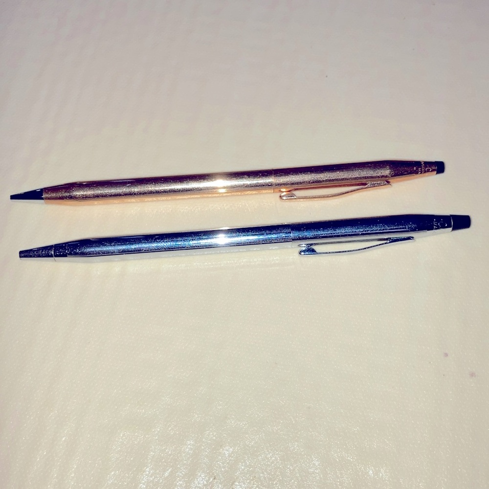 Vintage Cross 1/20 14KT Gold-Filled Mechanical Pencil and Pen